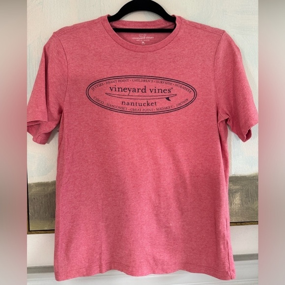 Vineyard Vines Other - VINEYARD VINES Nantucket Short Sleeved Tee Shirt Heathered Berry Youth Med 12-14
